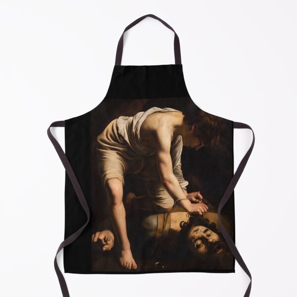 Item preview, David Victorious Over Goliath Baroque Scene designed and sold by artofuniverse.