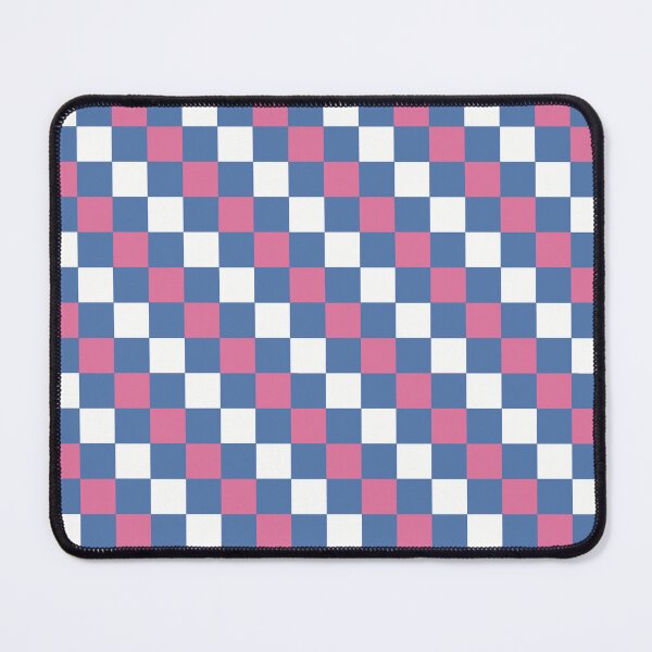 Item preview, Checkered Pattern Blue and Pink designed and sold by Manic Purgatory.