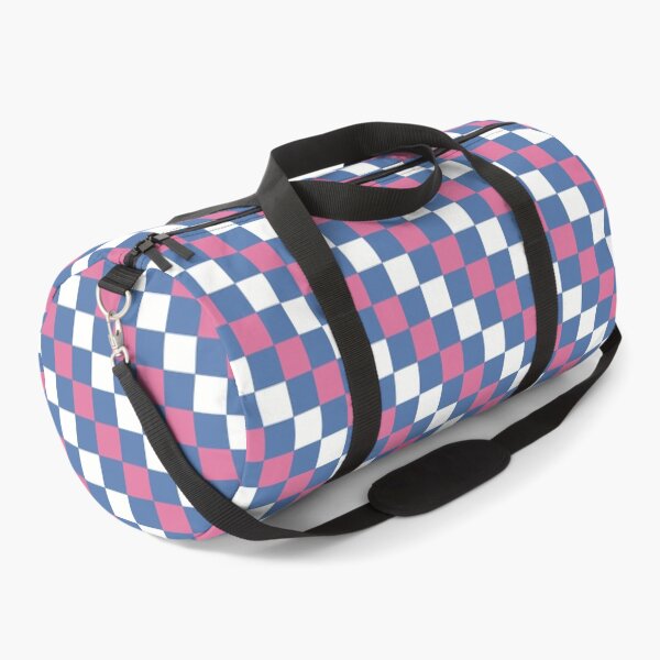 Item preview, Checkered Pattern Blue and Pink designed and sold by Manic Purgatory.