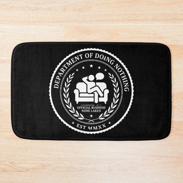 Item preview, Department of Doing Nothing Official Seal White designed and sold by Certified Nonsense.