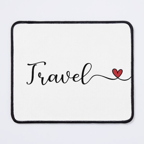 Item preview, Travel cute handwritten Design with a Heart designed and sold by Pferdefreundin.