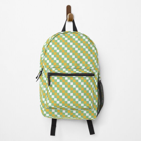 Item preview, Checkered Pattern Green and Yellow designed and sold by Manic Purgatory.
