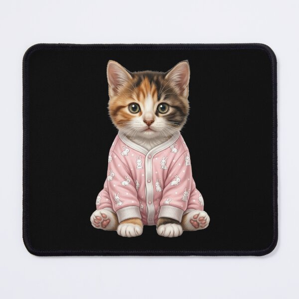 Item preview, Cute kitten in baby clothes. designed and sold by ReneMM.