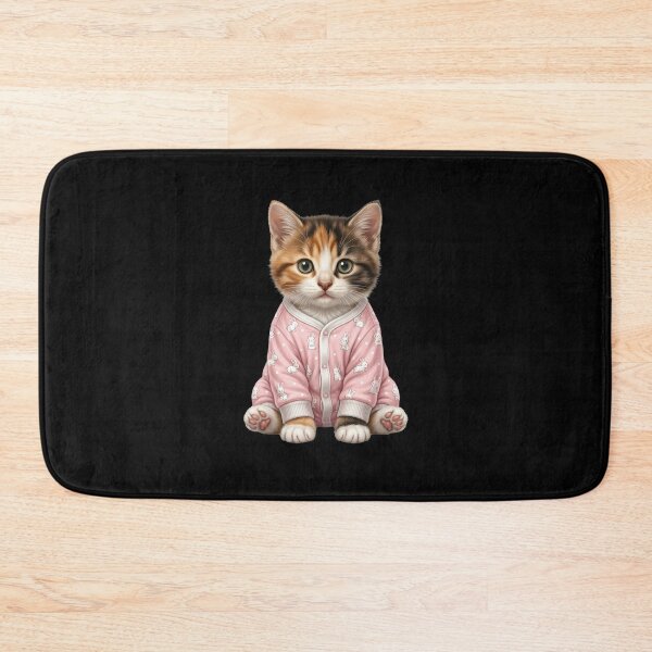 Item preview, Cute kitten in baby clothes. designed and sold by ReneMM.