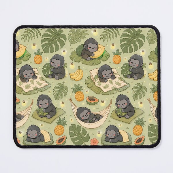 Item preview, Baby Gorilla Cozy Jungle Nap Pattern designed and sold by Soft Berry Studio.