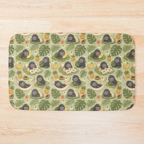 Item preview, Baby Gorilla Cozy Jungle Nap Pattern designed and sold by Soft Berry Studio.
