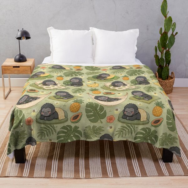Item preview, Baby Gorilla Cozy Jungle Nap Pattern designed and sold by Soft Berry Studio.