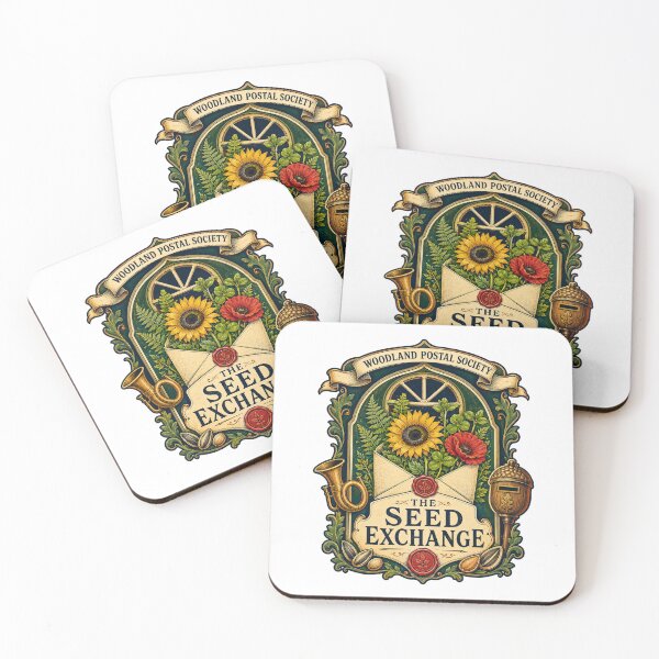 Item preview, Woodland Seed Exchange Post Office designed and sold by Mosslume Studio.