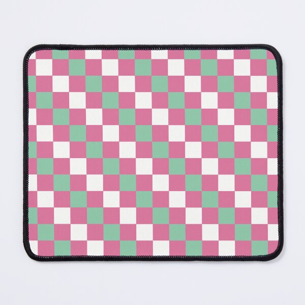 Item preview, Checkered Pattern Green and Pink designed and sold by Manic Purgatory.