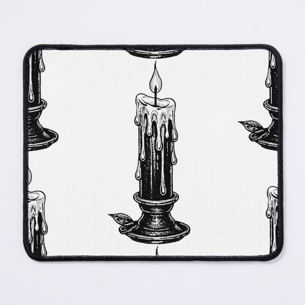 Item preview, Melting Ritual Candle | Gothic Witchy Illustration designed and sold by Marianarcezar.