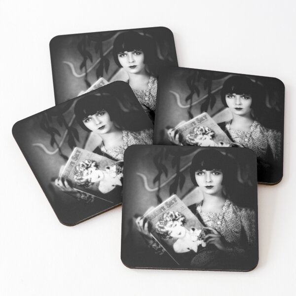 Item preview, Vintage photo of Louise Brooks reading a copy of Smart Set magazine designed and sold by stevepaint.
