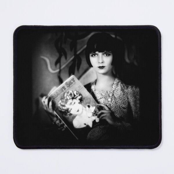 Item preview, Vintage photo of Louise Brooks reading a copy of Smart Set magazine designed and sold by stevepaint.