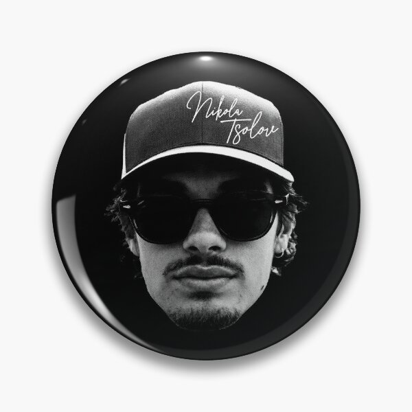 Item preview, Nikola Tsolov Halftone Big Head Portrait Bulgarian Racing Driver designed and sold by AnAzArt.