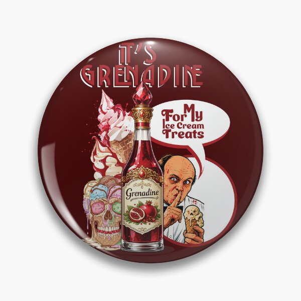 Item preview, It's Grenadine For My Ice Cream Treats Horror Movie designed and sold by OsoBlanco.