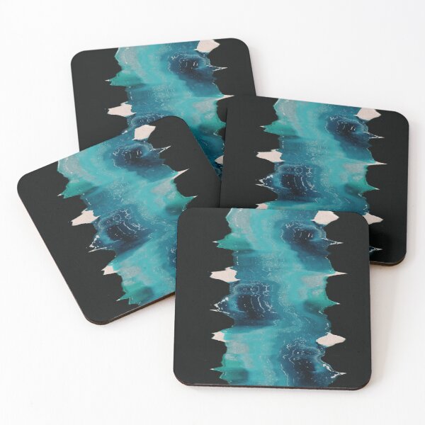 Item preview, glitched water waves designed and sold by Kaygeeprints.