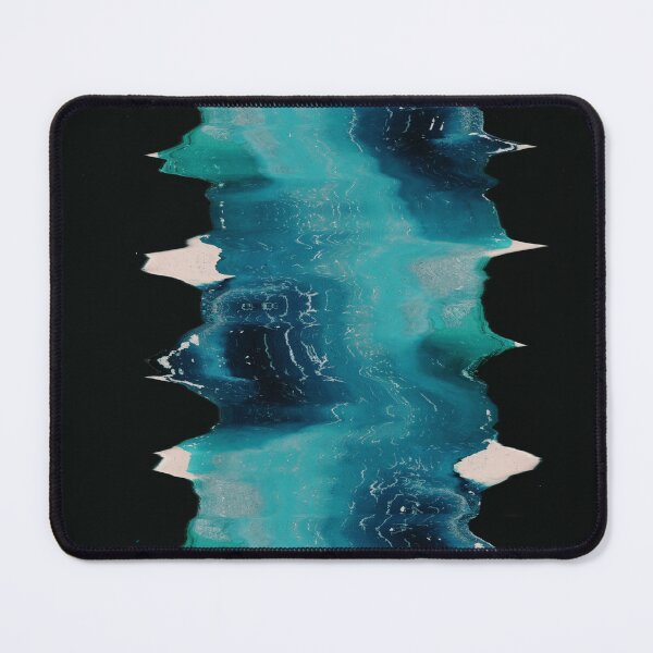 Item preview, glitched water waves designed and sold by Kaygeeprints.