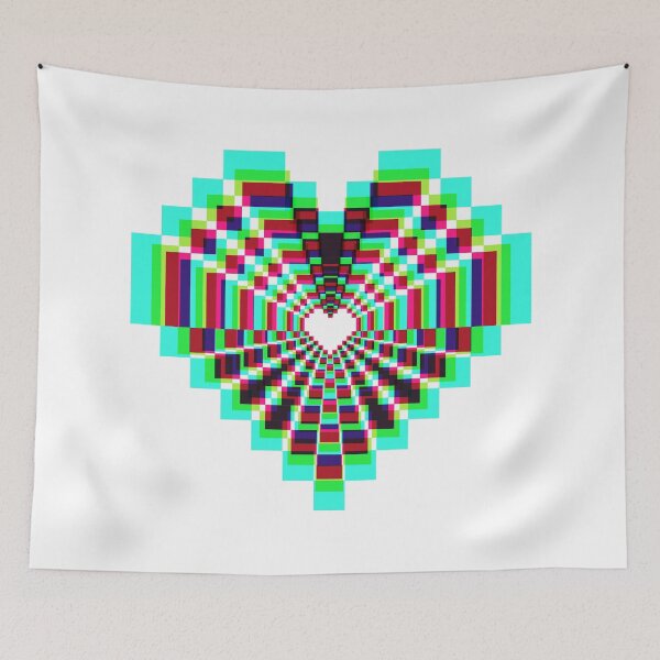 Item preview, Pixel Heart -  Synthwave designed and sold by animinimal.