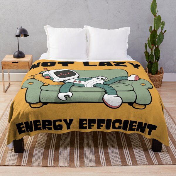 Item preview, Not Lazy, Energy Efficient designed and sold by Twosided.