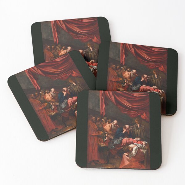 Item preview, Death of the Virgin Baroque Mourning Scene designed and sold by artofuniverse.