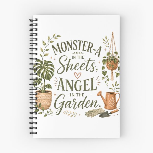 Item preview, Monster-a in the sheets, angel in the garden. designed and sold by FitEnvy.