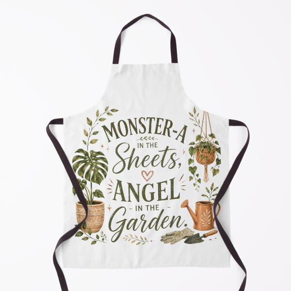 Item preview, Monster-a in the sheets, angel in the garden. designed and sold by FitEnvy.
