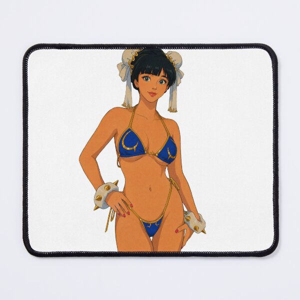Item preview, Swimsuit Pin-Up | Street Fighter Fan Art | Classic Western Animation Style designed and sold by Hollow Moon Studios..