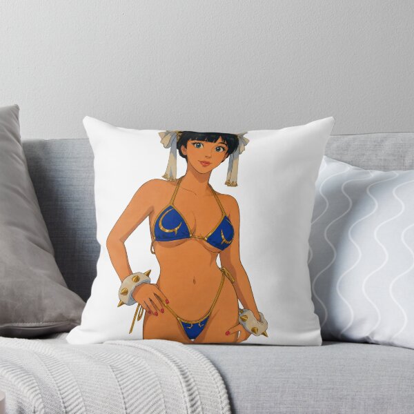 Item preview, Swimsuit Pin-Up | Street Fighter Fan Art | Classic Western Animation Style designed and sold by  Hollow Moon Studios..