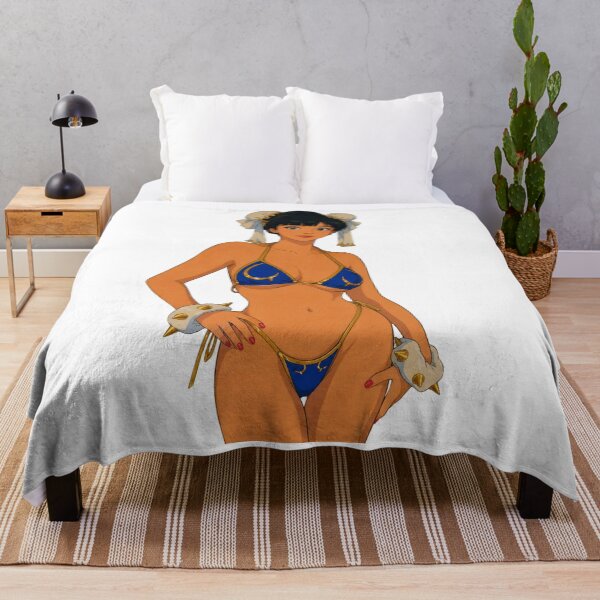 Item preview, Swimsuit Pin-Up | Street Fighter Fan Art | Classic Western Animation Style designed and sold by Hollow Moon Studios..