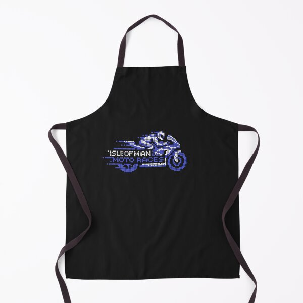 Item preview, Isle of Man Moto Races 8 Bit Pixel Art Motorcycle Racing Graphic designed and sold by KiwiRider.