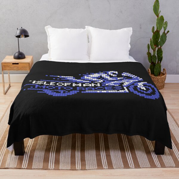 Item preview, Isle of Man Moto Races 8 Bit Pixel Art Motorcycle Racing Graphic designed and sold by KiwiRider.