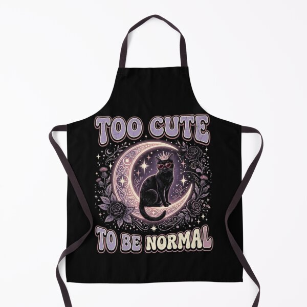 Item preview, “Too Cute Black Cat Moon Design” designed and sold by Dogandesighn.