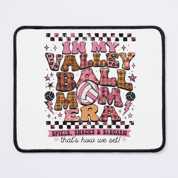 Item preview, In My Volleyball Mom Era Funny Retro Groovy Volleyball Mom Shirt designed and sold by Yellowriversss.