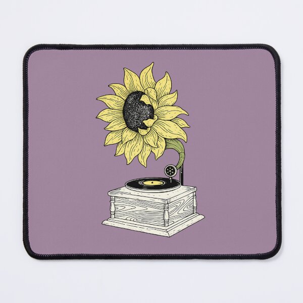Item preview, Psychedelic Sunflower Record Player designed and sold by ArcSeisaku.