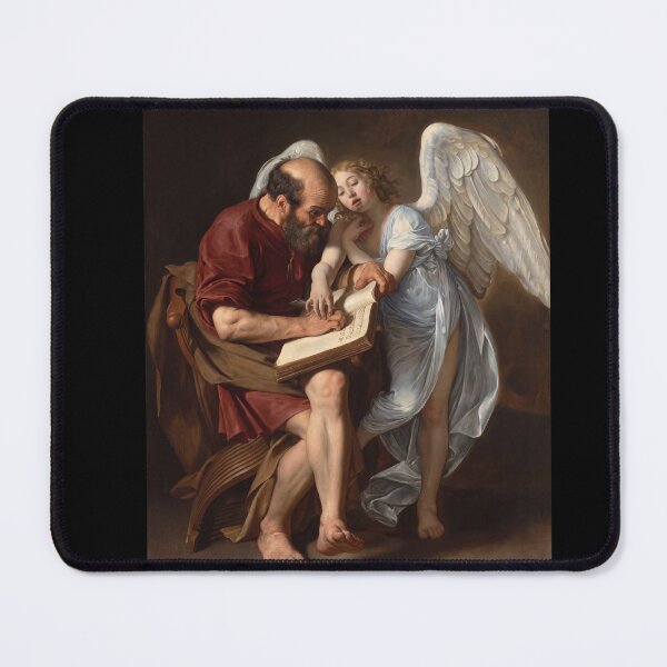 Item preview, Saint Matthew and the Angel designed and sold by artofuniverse.