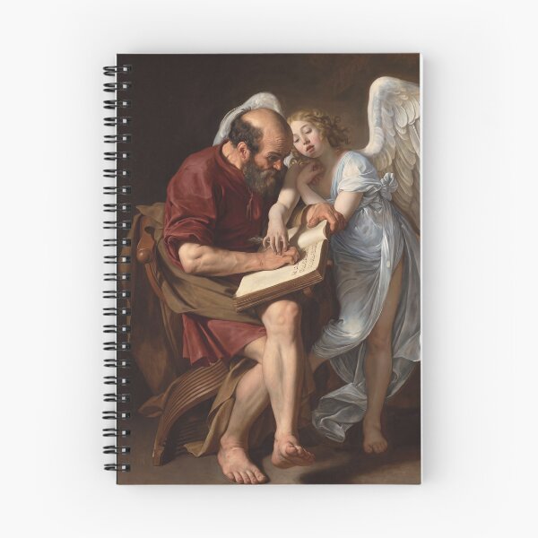 Item preview, Saint Matthew and the Angel designed and sold by artofuniverse.