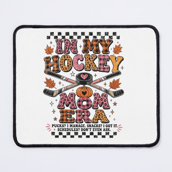Item preview, In My Hockey Mom Era Funny Fall Hockey Mama Pumpkin Leopard designed and sold by Yellowriversss.