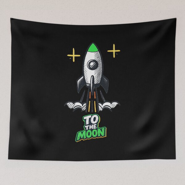 Item preview, Cute hand drawn space rocket design for dreamers and future astronauts designed and sold by Rocket&Stars.
