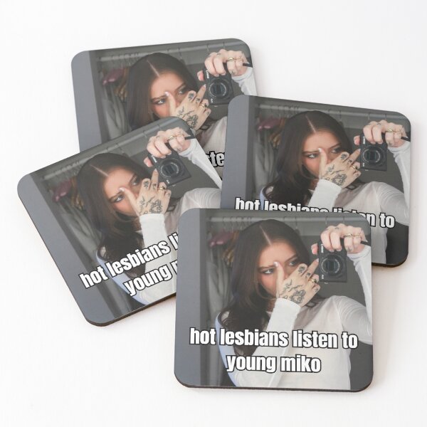 Item preview, Hot Lesbians Listen To Young Miko 5 designed and sold by moonna designs.