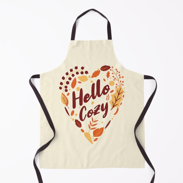 Item preview, Hello Cozy Autumn Leaves | Cute Fall Aesthetic Seasonal Design designed and sold by Sachie's Studio.