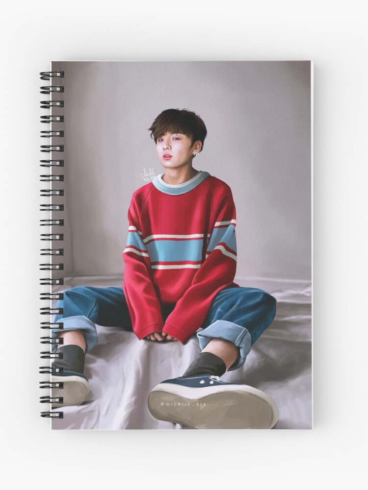 BTS Jungkook Sweater Spiral Notebook