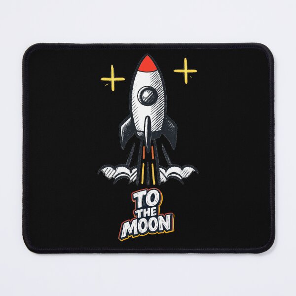 Item preview, Cute hand drawn space rocket design for dreamers and future astronauts designed and sold by Rocket&Stars.