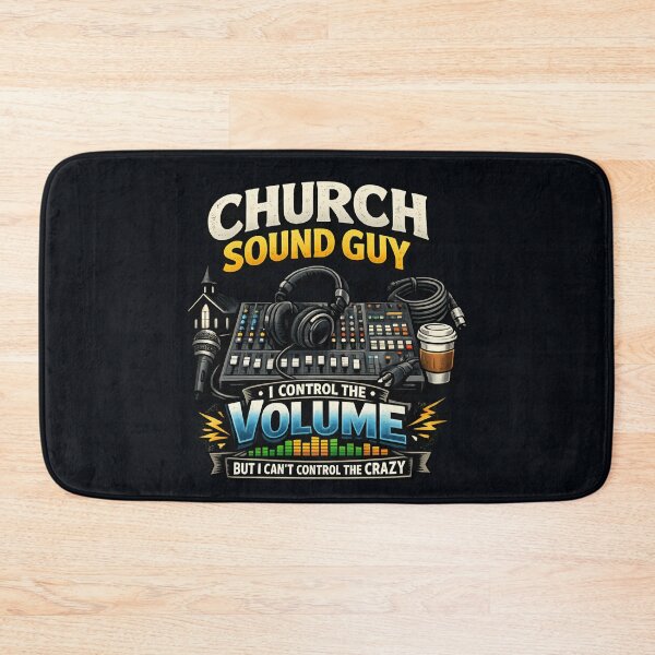 Item preview, Church Sound Guy I Control the Volume But I Can't Control the Crazy - Audio Engineer designed and sold by SidTastic .