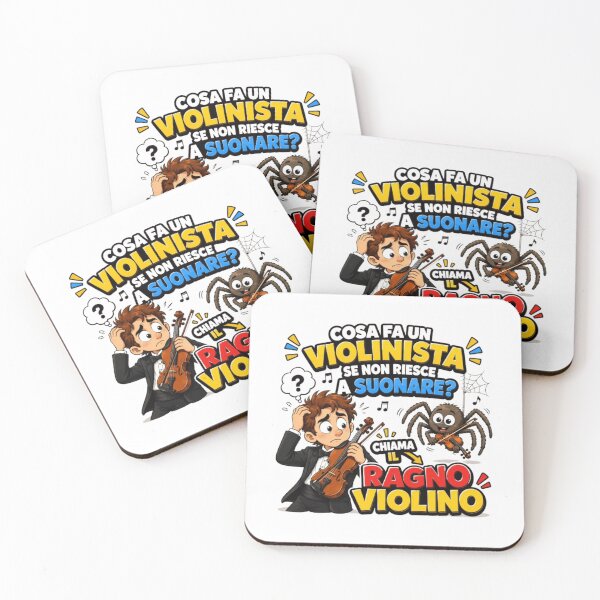 Item preview, Funny Violinist – Spider Violin Cartoon Joke designed and sold by RipantinaFantasy .