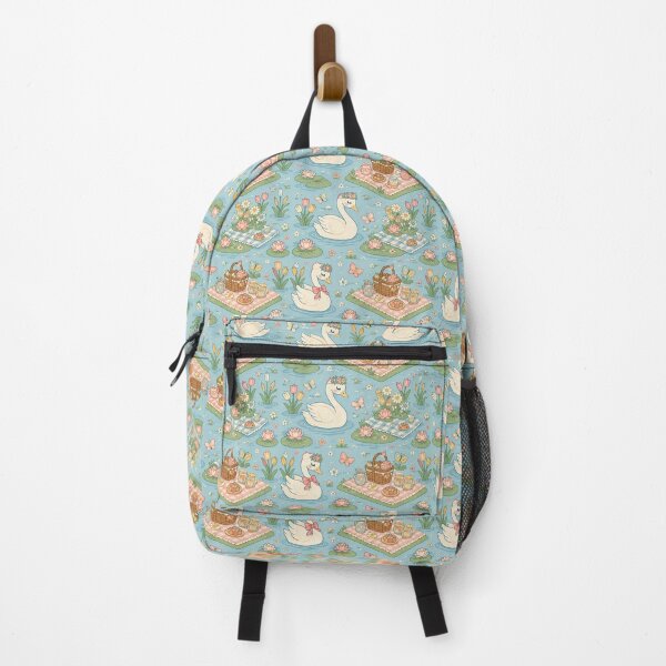 Item preview, Swan Spring Pond Picnic Pattern designed and sold by Soft Berry Studio.