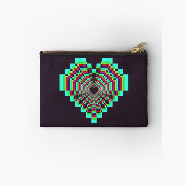 Item preview, Dark Pixel Heart -  Synthwave designed and sold by animinimal.