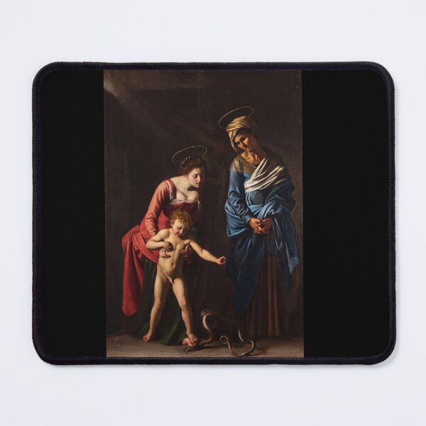 Item preview, Madonna and Child Crushing the Serpent designed and sold by artofuniverse.