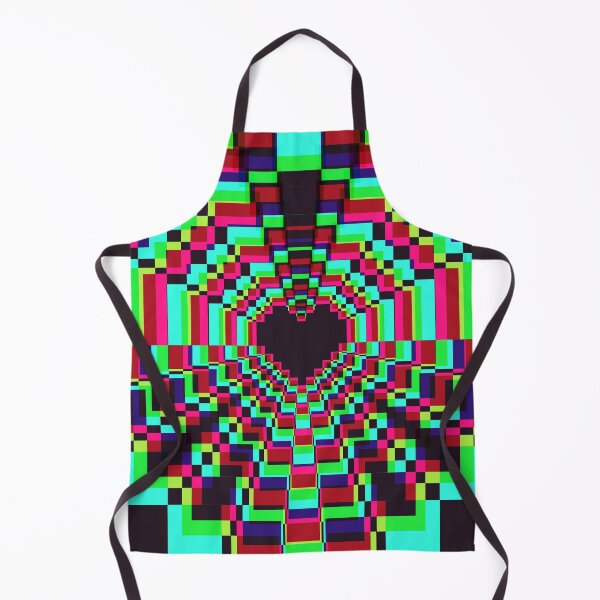 Item preview, Dark Pixel Heart - Synthwave designed and sold by animinimal.