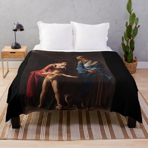 Item preview, Madonna and Child Crushing the Serpent designed and sold by artofuniverse.