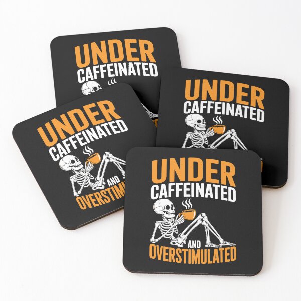 Item preview, UNDER CAFFEINATED AND OVERSTIMULATED designed and sold by jkrphoto.