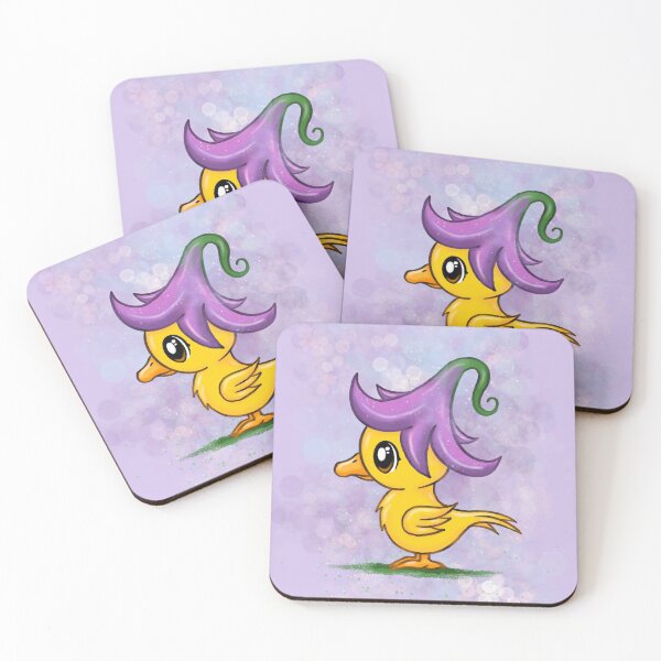 Item preview, cute Duck with flowerhat designed and sold by Pezi-Creation.